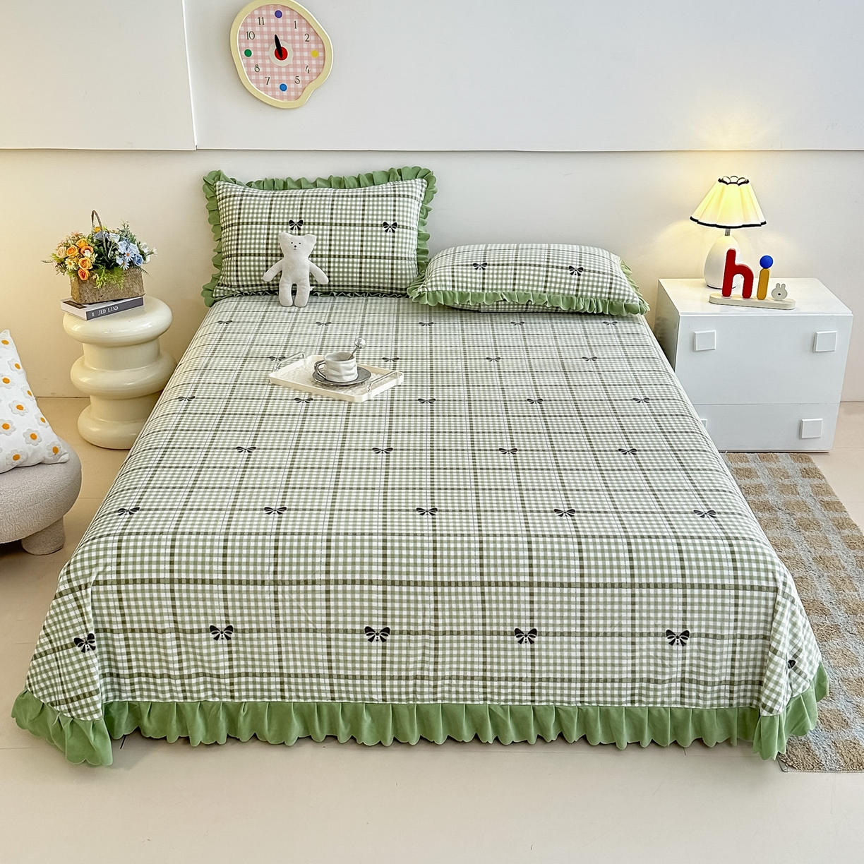 91家纺网 家纺一手货源 找家纺 （总）手艺人家纺 2025新款宝宝绒单层床盖三件套