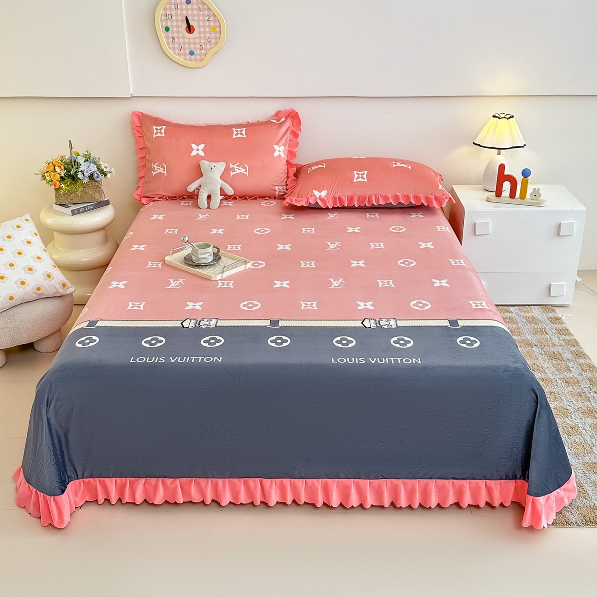 91家纺网 家纺一手货源 找家纺 （总）手艺人家纺 2025新款宝宝绒单层床盖三件套