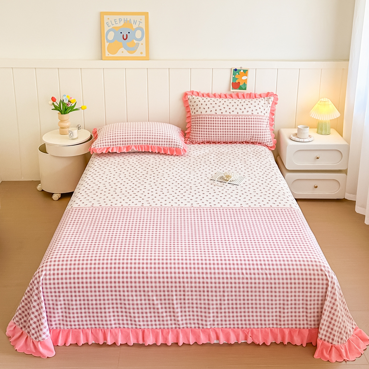 91家纺网 家纺一手货源 找家纺 （总）手艺人家纺 2025新款宝宝绒单层床盖三件套