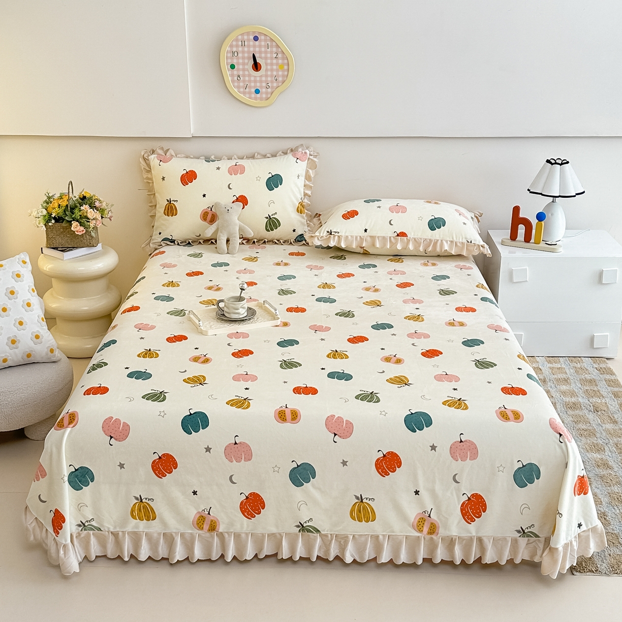 91家纺网 家纺一手货源 找家纺 （总）手艺人家纺 2025新款宝宝绒单层床盖三件套