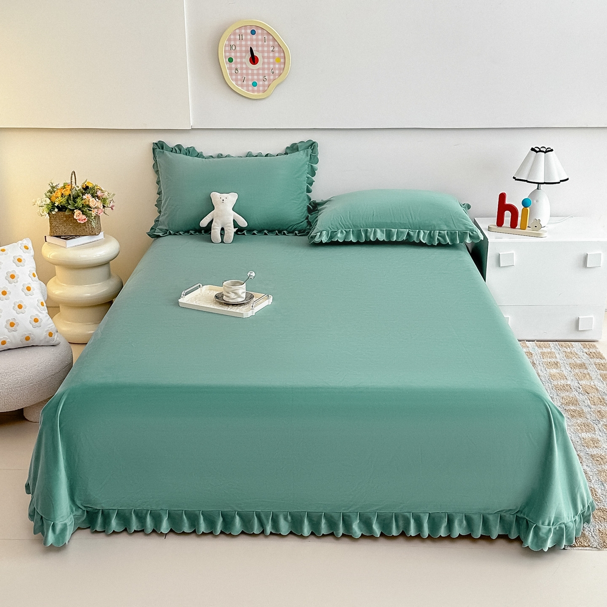 91家纺网 家纺一手货源 找家纺 （总）手艺人家纺 2025新款宝宝绒单层床盖三件套