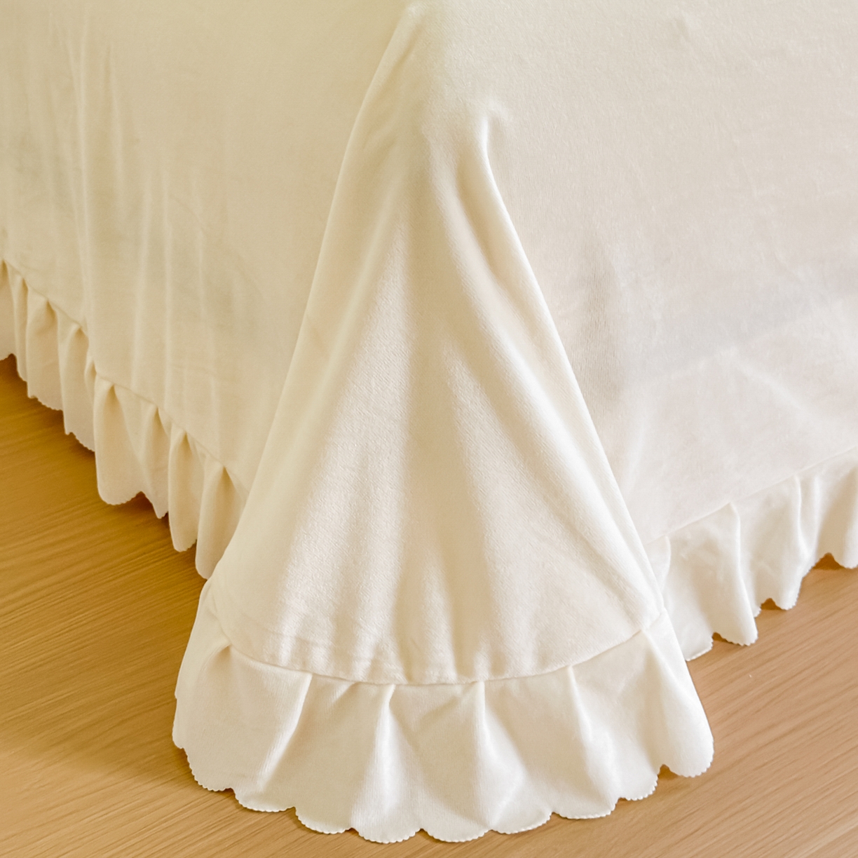 91家纺网 家纺一手货源 找家纺 手艺人家纺 2025新款宝宝绒单层床盖三件套 NDC31