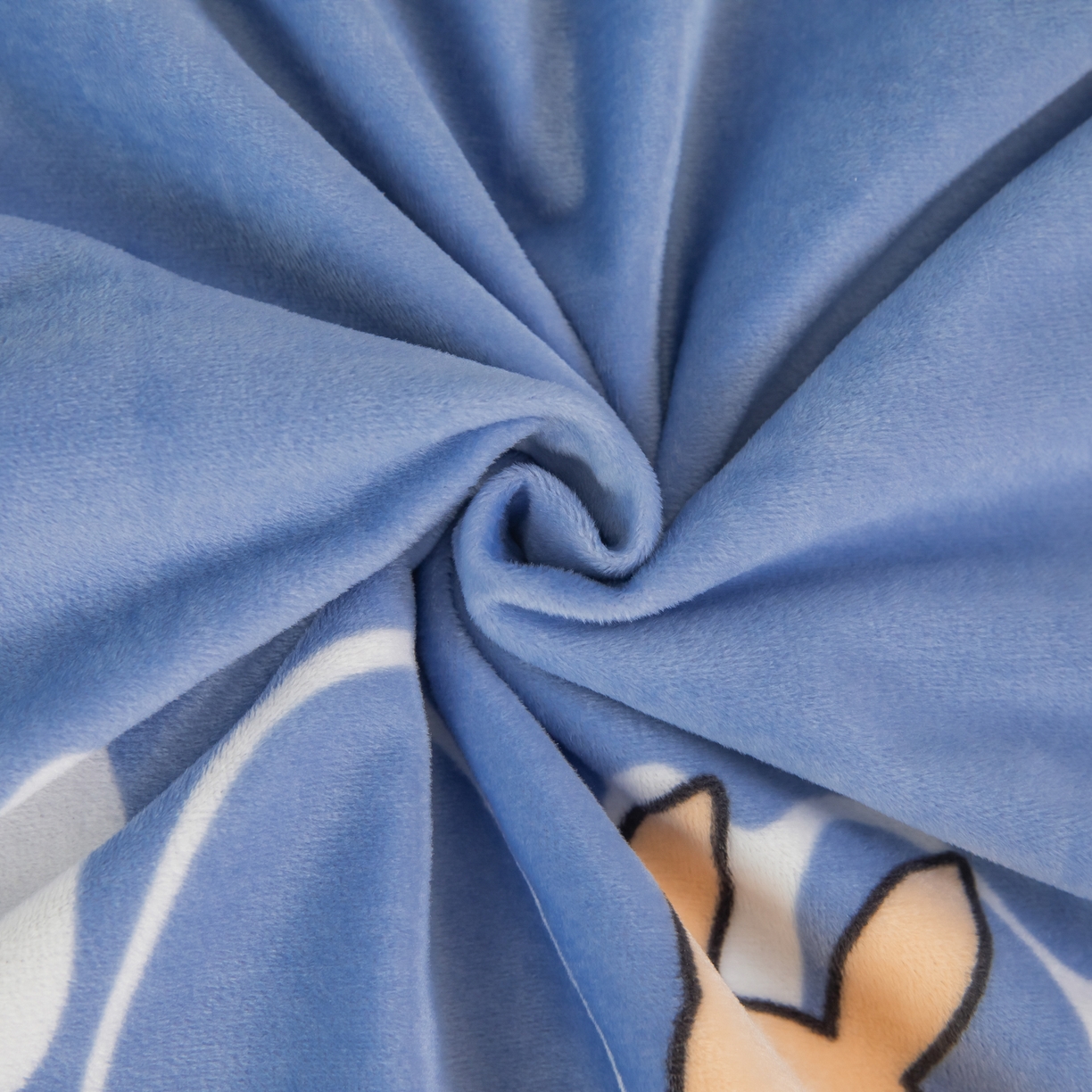 91家纺网 家纺一手货源 找家纺 手艺人家纺 2025新款宝宝绒单层床盖三件套 NDC38