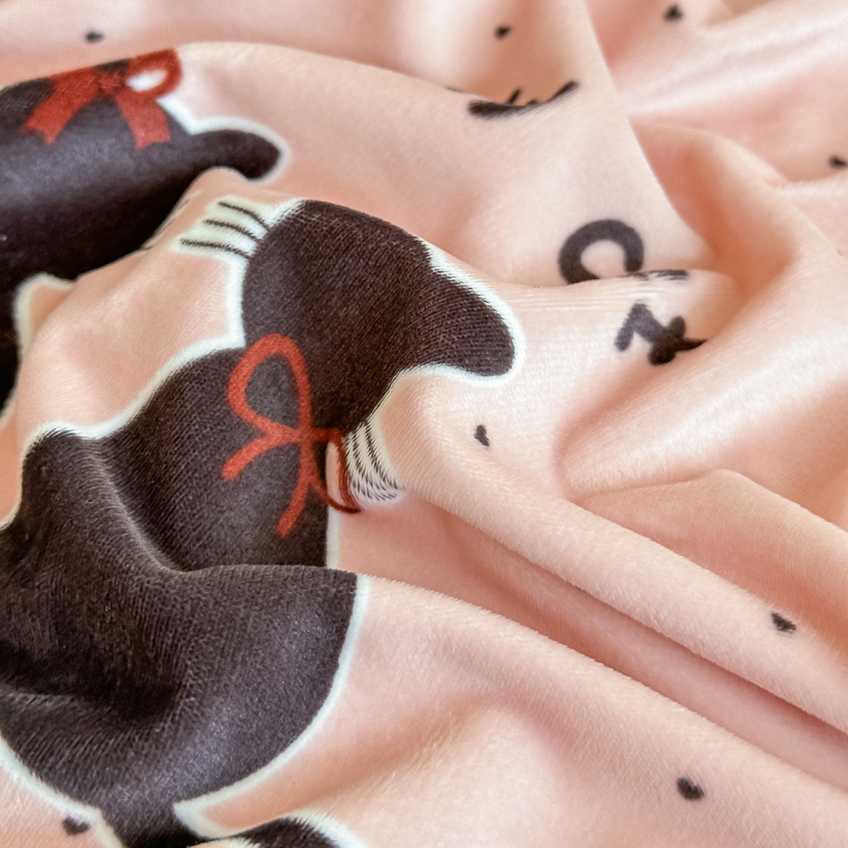 91家纺网 家纺一手货源 找家纺 手艺人家纺 2025新款宝宝绒单层床盖三件套 NDC27