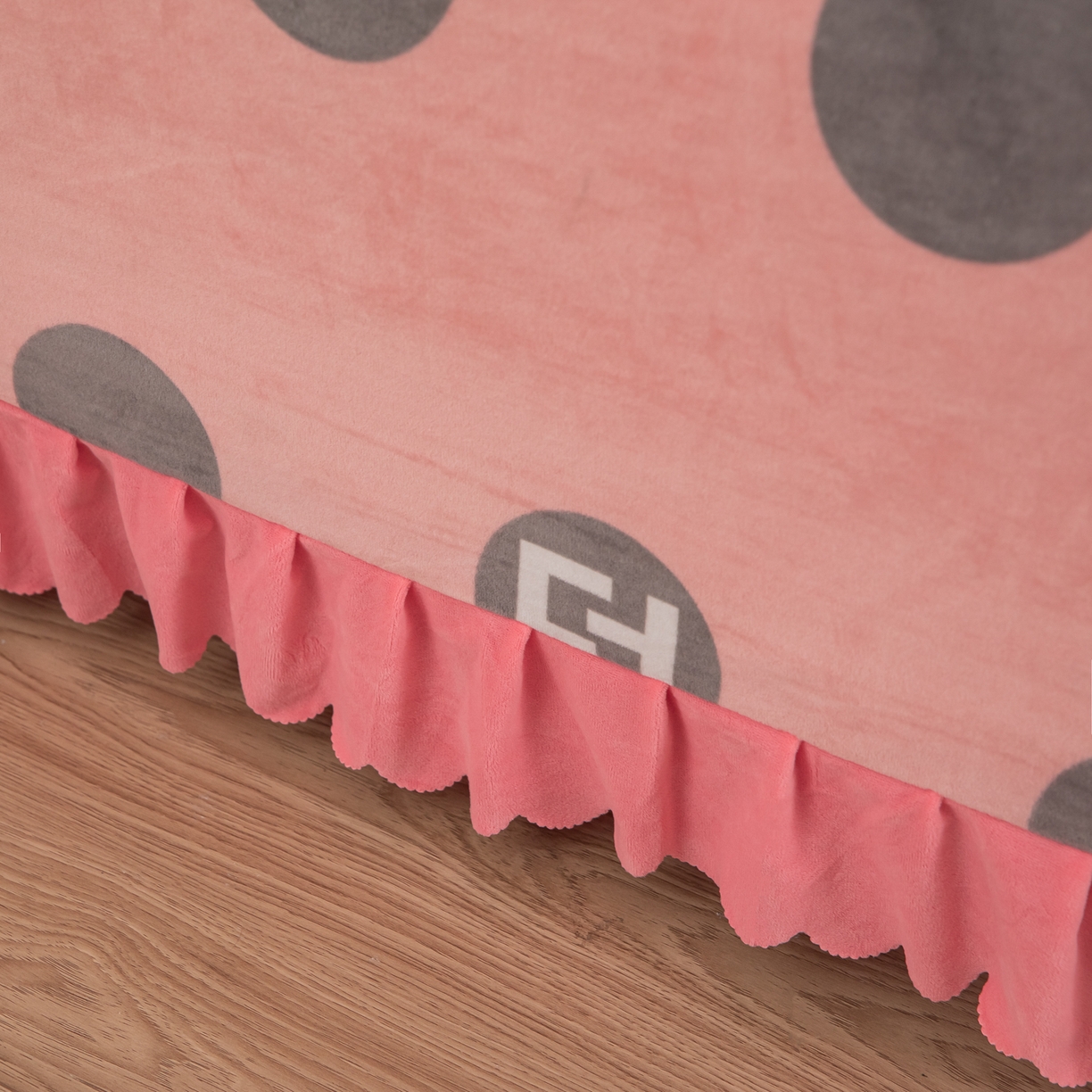 91家纺网 家纺一手货源 找家纺 手艺人家纺 2025新款宝宝绒单层床盖三件套 NDC57