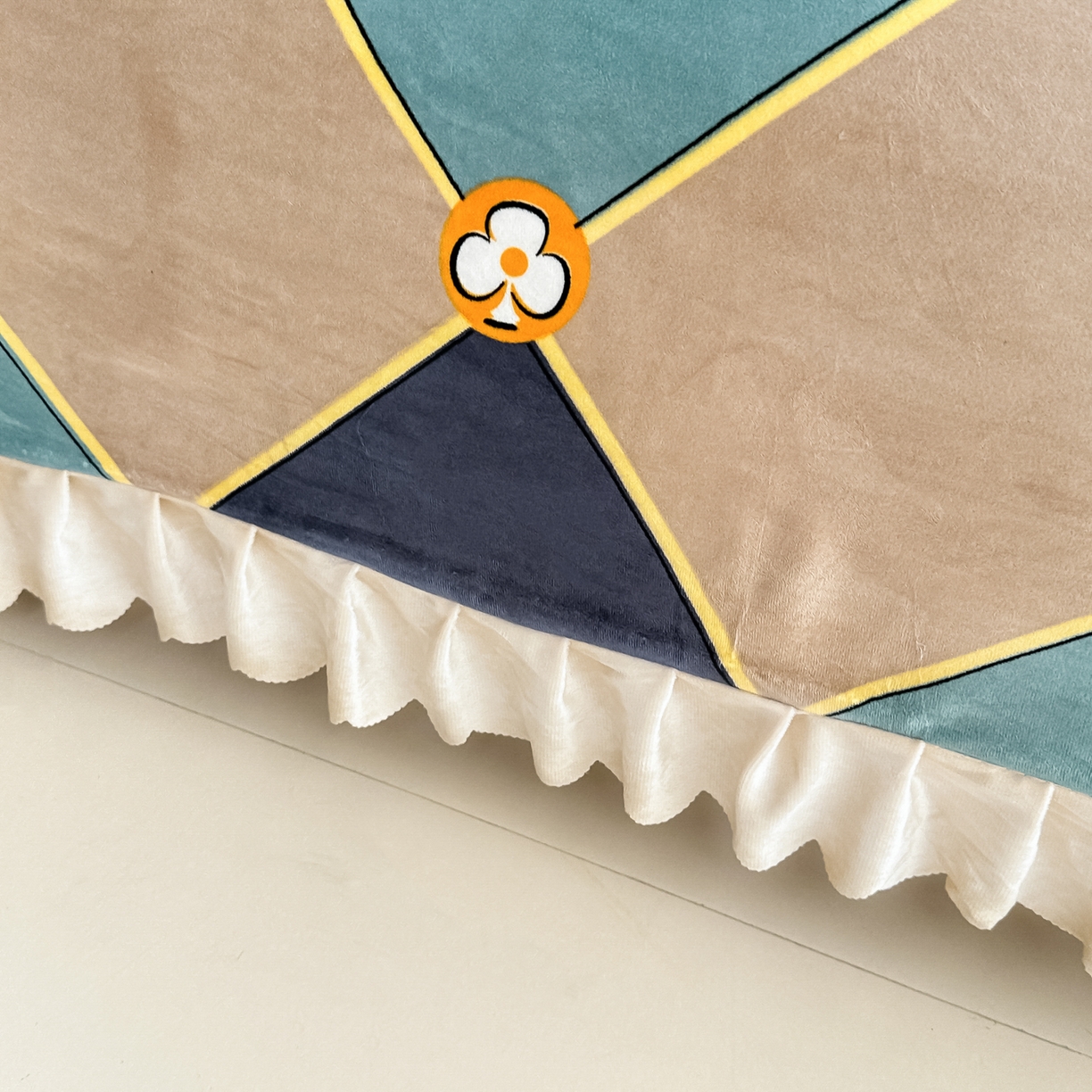 91家纺网 家纺一手货源 找家纺 手艺人家纺 2025新款宝宝绒单层床盖三件套 NDC10