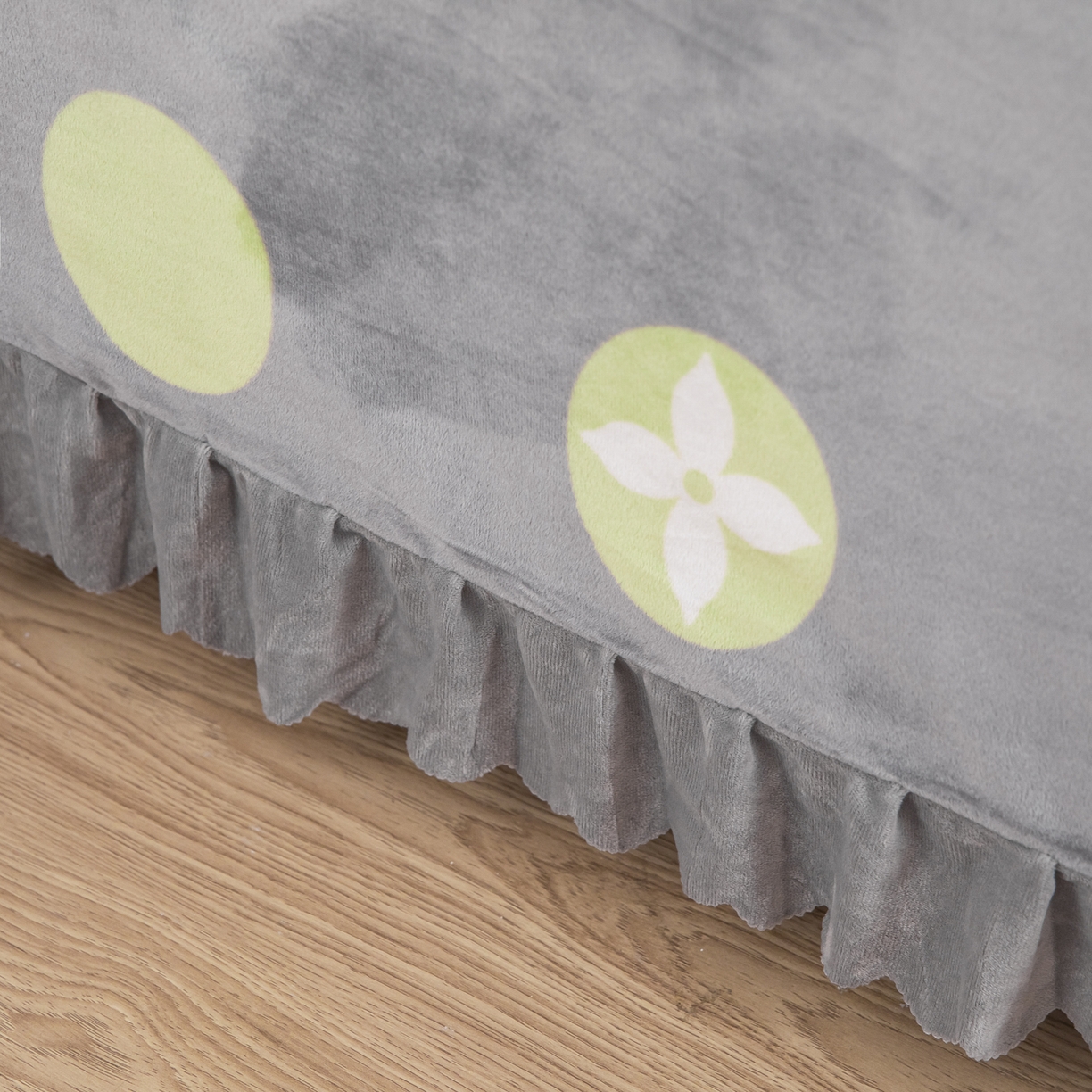 91家纺网 家纺一手货源 找家纺 手艺人家纺 2025新款宝宝绒单层床盖三件套 NDC50