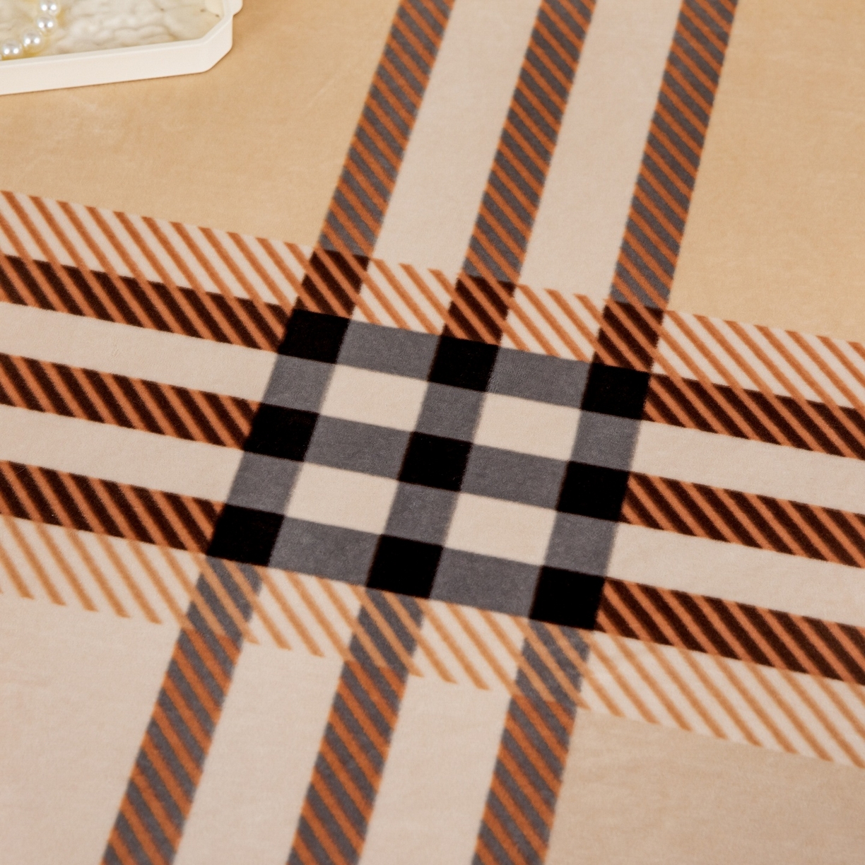 91家纺网 家纺一手货源 找家纺 手艺人家纺 2025新款宝宝绒单层床盖三件套 NDC52