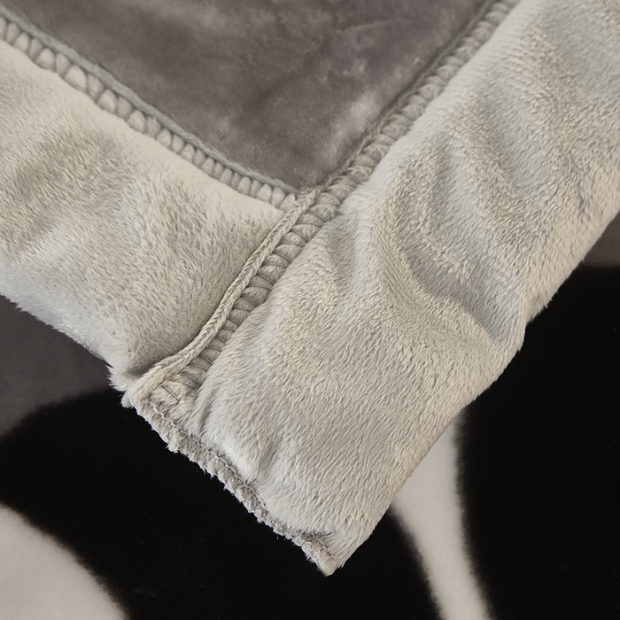 91家纺网 家纺一手货源 找家纺 铺尚美家纺 2025新款拉舍尔毛毯毯子双层加厚不加棉不加布 4-12斤可定制外贸毛毯 003 小熊猫