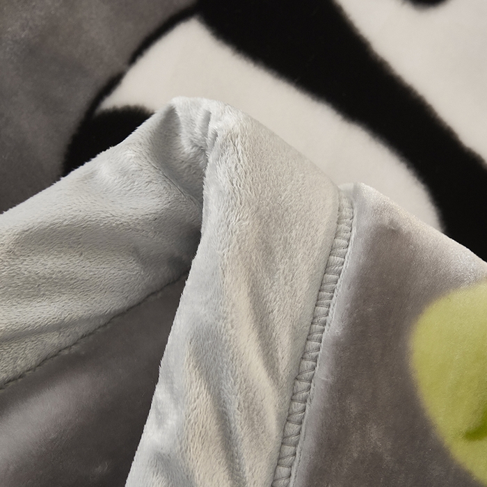 91家纺网 家纺一手货源 找家纺 铺尚美家纺 2025新款拉舍尔毛毯毯子双层加厚不加棉不加布 4-12斤可定制外贸毛毯 003 小熊猫