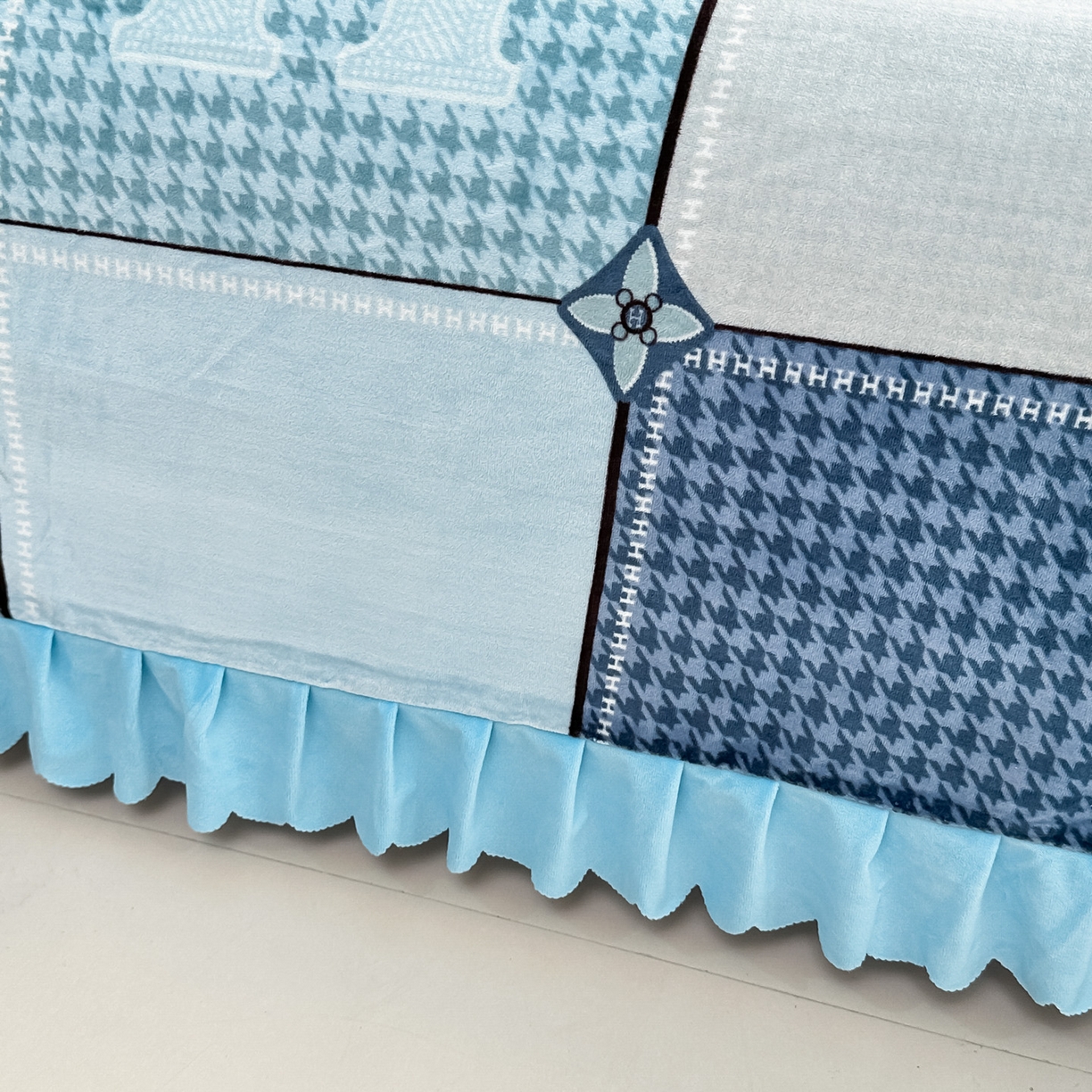 91家纺网 家纺一手货源 找家纺 （总）手艺人家纺 2025新款宝宝绒单层床盖三件套