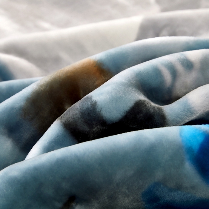 91家纺网 家纺一手货源 找家纺 铺尚美家纺 2025新款拉舍尔毛毯毯子双层加厚不加棉不加布 4-12斤可定制外贸毛毯 013 钓鱼熊