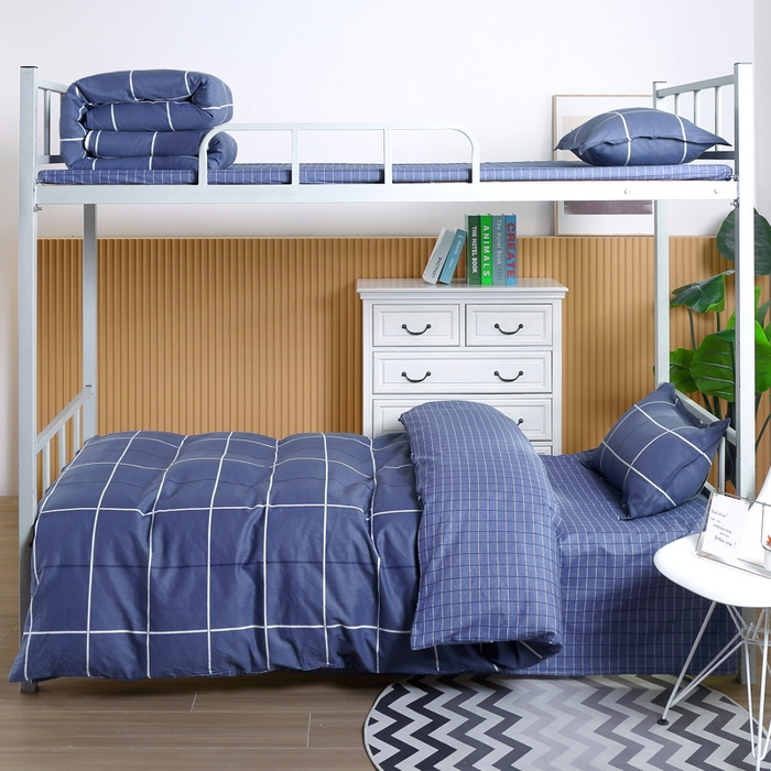 91家纺网 家纺一手货源 找家纺 典曼家纺 2025新款13372学生宿舍三件套三件套源头工厂常年有货 朝气长虹