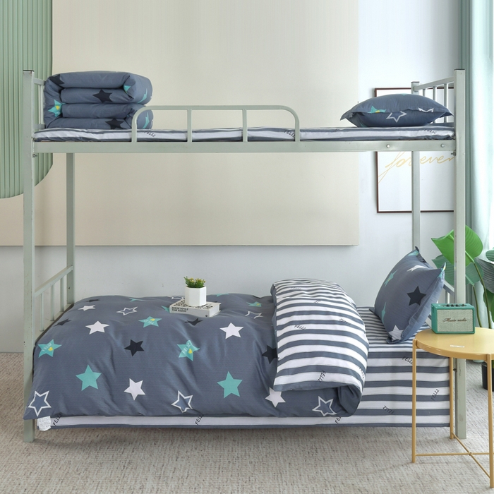 91家纺网 家纺一手货源 找家纺 （总）典曼家纺 2025新款13372学生宿舍三件套三件套源头工厂常年有货