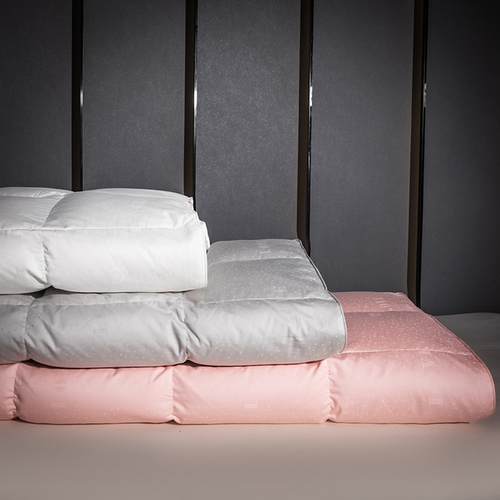 91家纺网 家纺一手货源 找家纺 （总）静若居 2025新款长绒棉全棉高端提花羽绒被羽绒被壳-LOVE系列