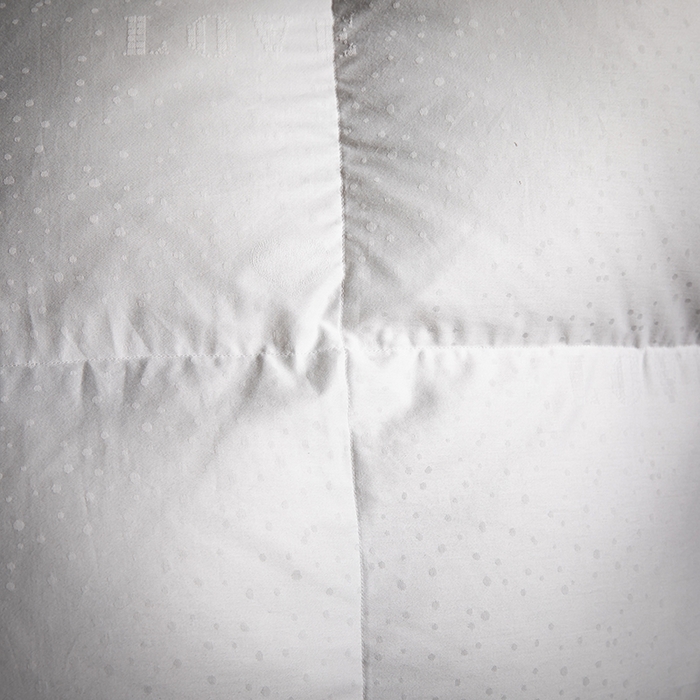 91家纺网 家纺一手货源 找家纺 静若居 2025新款长绒棉全棉高端提花羽绒被羽绒被壳-LOVE系列 爱心提花白