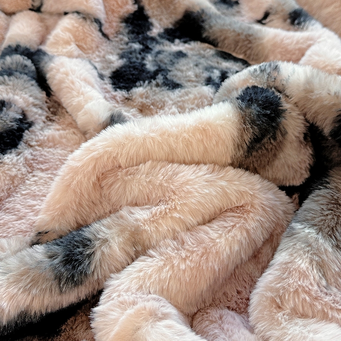 91家纺网 家纺一手货源 找家纺 2025新品兔毛印花单床笠 床笠-简爱