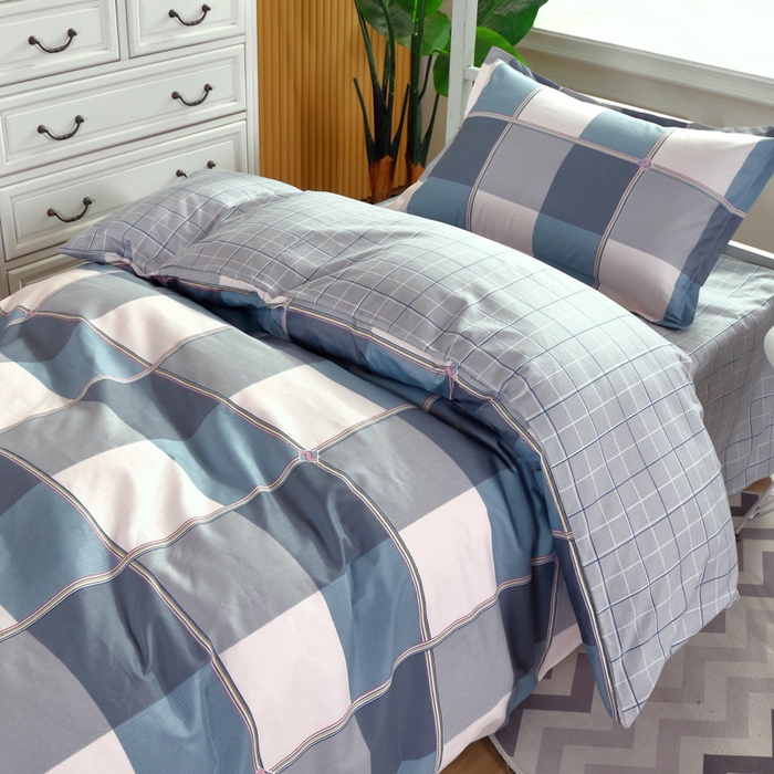 91家纺网 家纺一手货源 找家纺 典曼家纺 2025新款13372学生宿舍三件套三件套源头工厂常年有货 鸿运