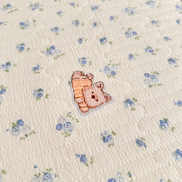 91家纺网 家纺一手货源 找家纺 岚吉家纺 2025新款有氧双层纱花边床盖系列花町物语