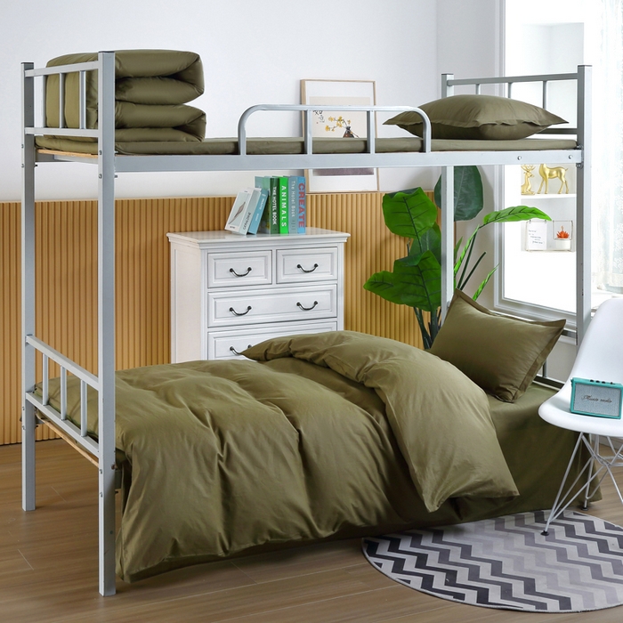 91家纺网 家纺一手货源 找家纺 典曼家纺 2025新款13372学生宿舍三件套三件套源头工厂常年有货 军绿