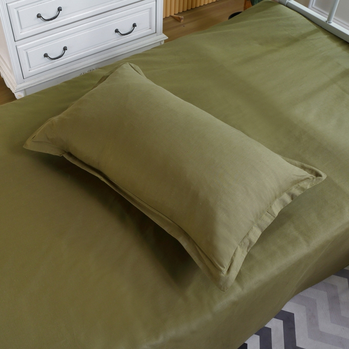 91家纺网 家纺一手货源 找家纺 典曼家纺 2025新款13372学生宿舍三件套三件套源头工厂常年有货 军绿