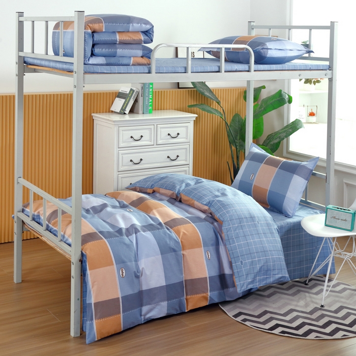 91家纺网 家纺一手货源 找家纺 典曼家纺 2025新款13372学生宿舍三件套三件套源头工厂常年有货 七彩人生