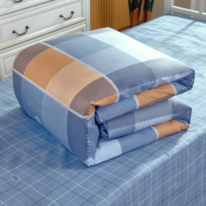 91家纺网 家纺一手货源 找家纺 典曼家纺 2025新款13372学生宿舍三件套三件套源头工厂常年有货 七彩人生