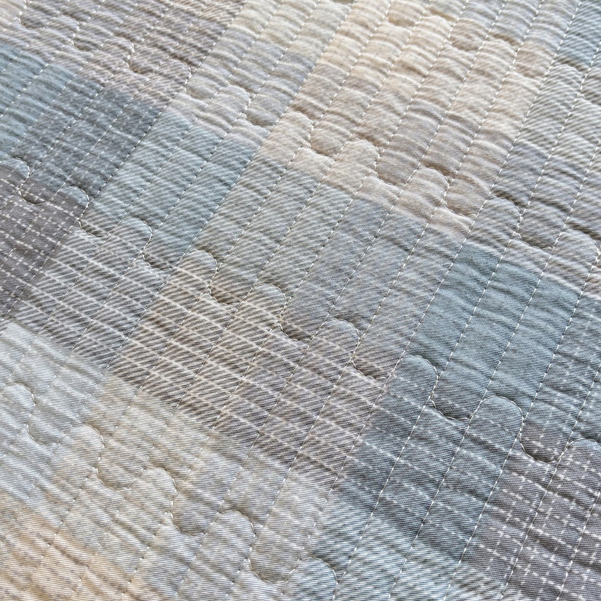 91家纺网 家纺一手货源 找家纺 （总）金艾草 2025新款双面纯棉高温水洗床盖三件套