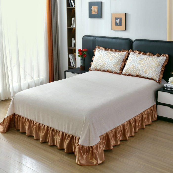 91家纺网 家纺一手货源 找家纺 （总）典曼家纺 2025新款针织棉多用途被套四件套床盖四件套