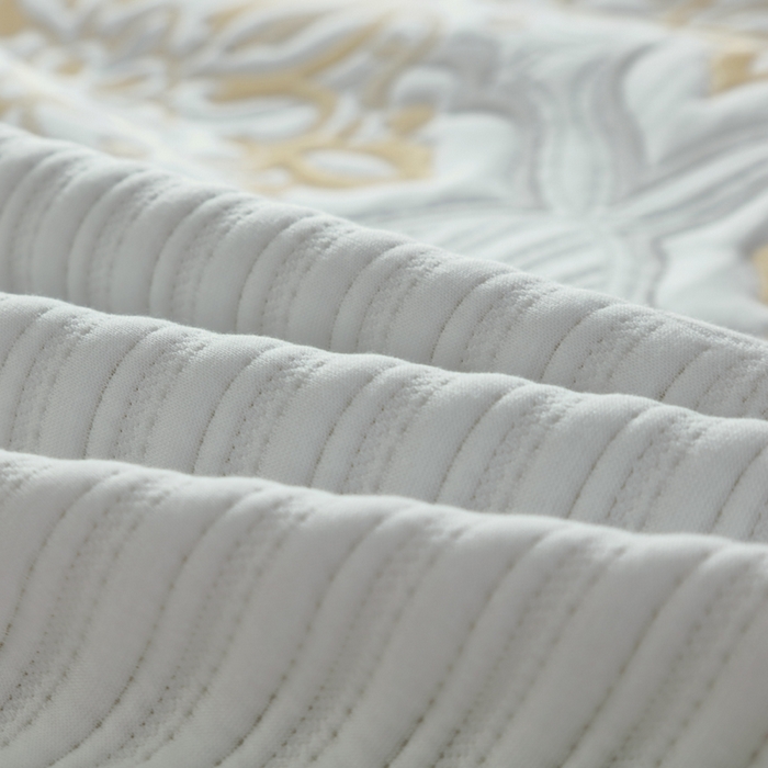 91家纺网 家纺一手货源 找家纺 典曼家纺 2025新款针织棉多用途被套四件套床盖四件套 塞洛华庭