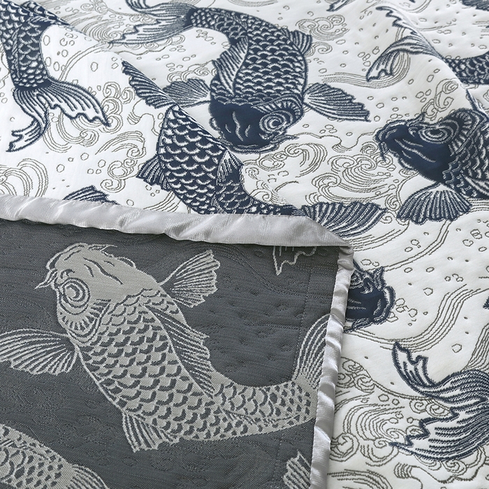 91家纺网 家纺一手货源 找家纺 典曼家纺 2025新款北欧风针织棉床盖三件套床盖 爱尔兰