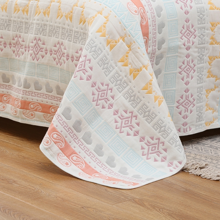 91家纺网 家纺一手货源 找家纺 典曼家纺 2025新款纱布软席单凉席 纱布软席甜心