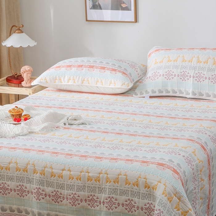 91家纺网 家纺一手货源 找家纺 典曼家纺 2025新款纱布软席单凉席 纱布软席甜心