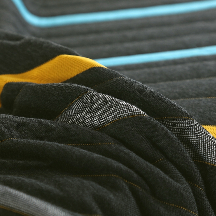 91家纺网 家纺一手货源 找家纺 典曼家纺 2025新款北欧风针织棉床盖三件套床盖 安吉拉