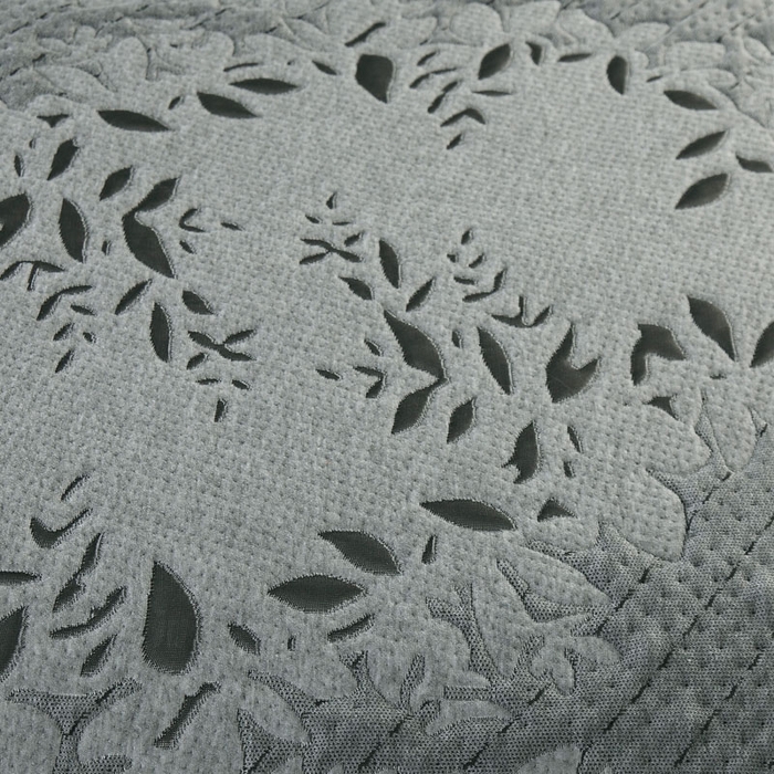 91家纺网 家纺一手货源 找家纺 典曼家纺 2025新款北欧风针织棉床盖三件套床盖 花边淡雅