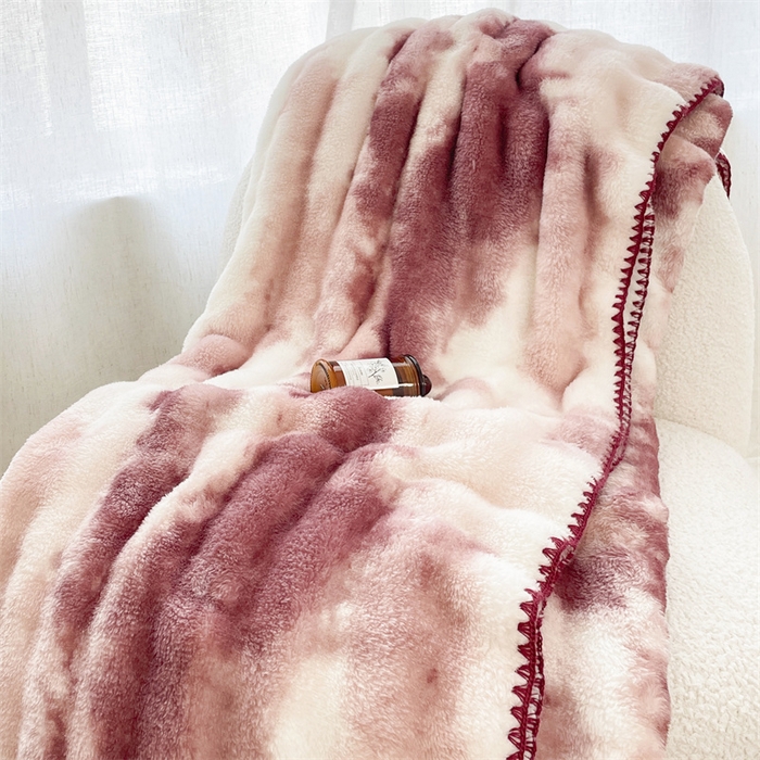 91家纺网 家纺一手货源 找家纺 （总）奥裕2025新款双面泡泡兔毛绒多功能毛毯高克重法莱绒牛奶绒