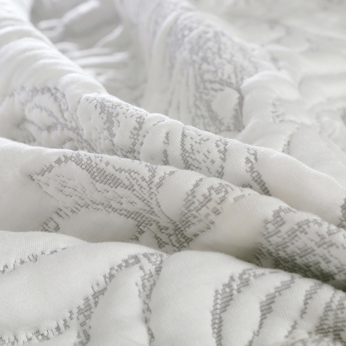 91家纺网 家纺一手货源 找家纺 典曼家纺 2025新款北欧风针织棉床盖三件套床盖 华美典韵