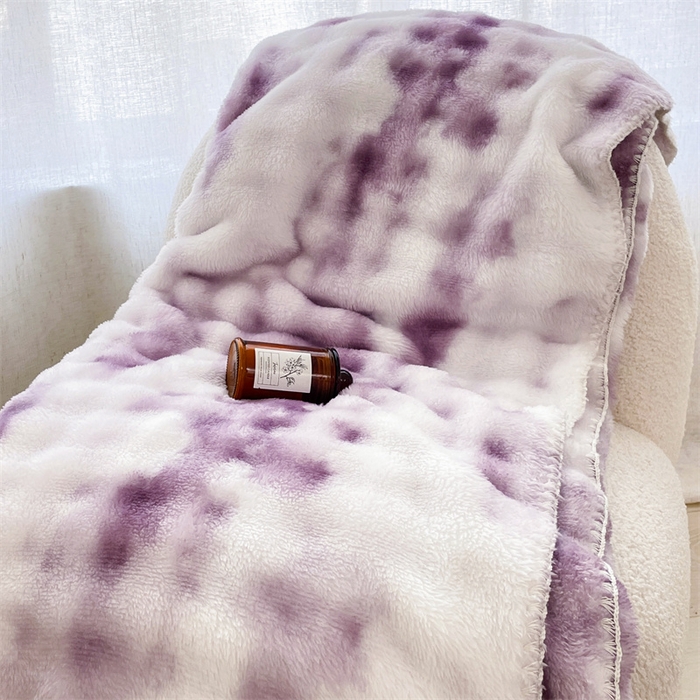 91家纺网 家纺一手货源 找家纺 （总）奥裕2025新款双面泡泡兔毛绒多功能毛毯高克重法莱绒牛奶绒