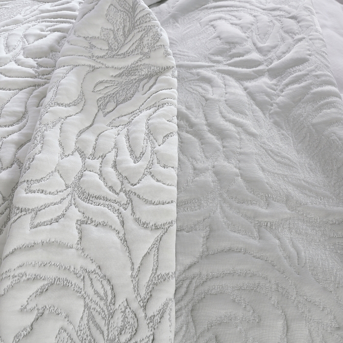 91家纺网 家纺一手货源 找家纺 典曼家纺 2025新款北欧风针织棉床盖三件套床盖 华美典韵