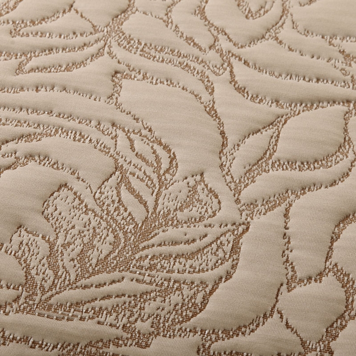 91家纺网 家纺一手货源 找家纺 典曼家纺 2025新款北欧风针织棉床盖三件套床盖 华美典韵驼