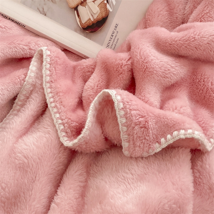 91家纺网 家纺一手货源 找家纺 （总）奥裕2025新款双面泡泡兔毛绒多功能毛毯高克重法莱绒牛奶绒