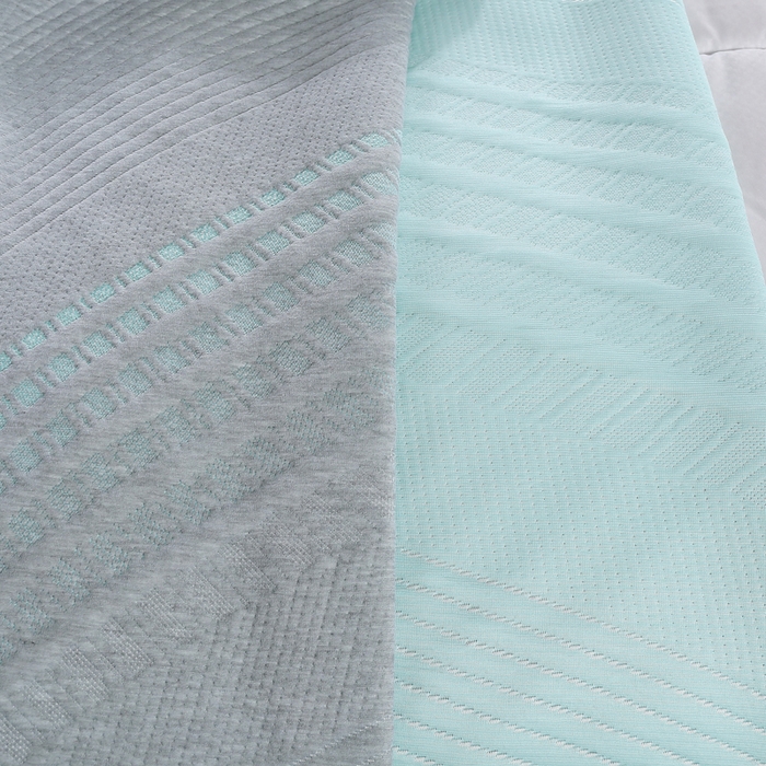 91家纺网 家纺一手货源 找家纺 典曼家纺 2025新款北欧风针织棉床盖三件套床盖 曼妙花韵