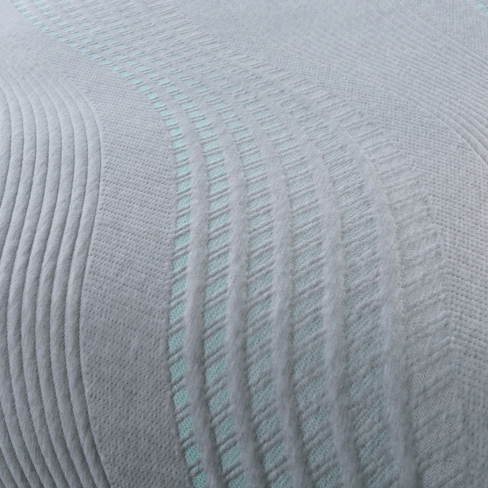 91家纺网 家纺一手货源 找家纺 典曼家纺 2025新款北欧风针织棉床盖三件套床盖 曼妙花韵