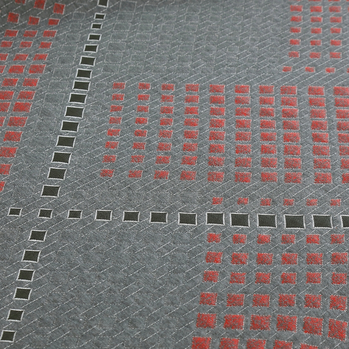 91家纺网 家纺一手货源 找家纺 典曼家纺 2025新款北欧风针织棉床盖三件套床盖 欧德堡-红