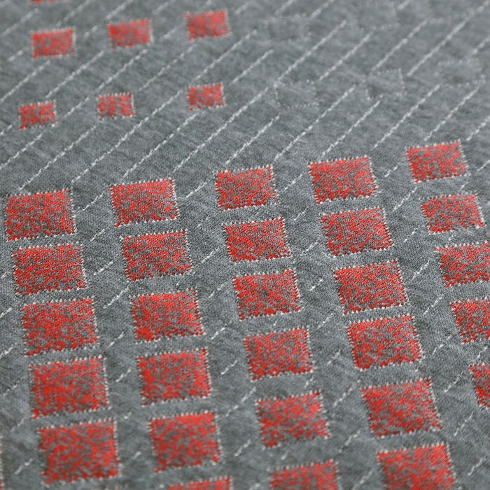 91家纺网 家纺一手货源 找家纺 典曼家纺 2025新款北欧风针织棉床盖三件套床盖 欧德堡-红