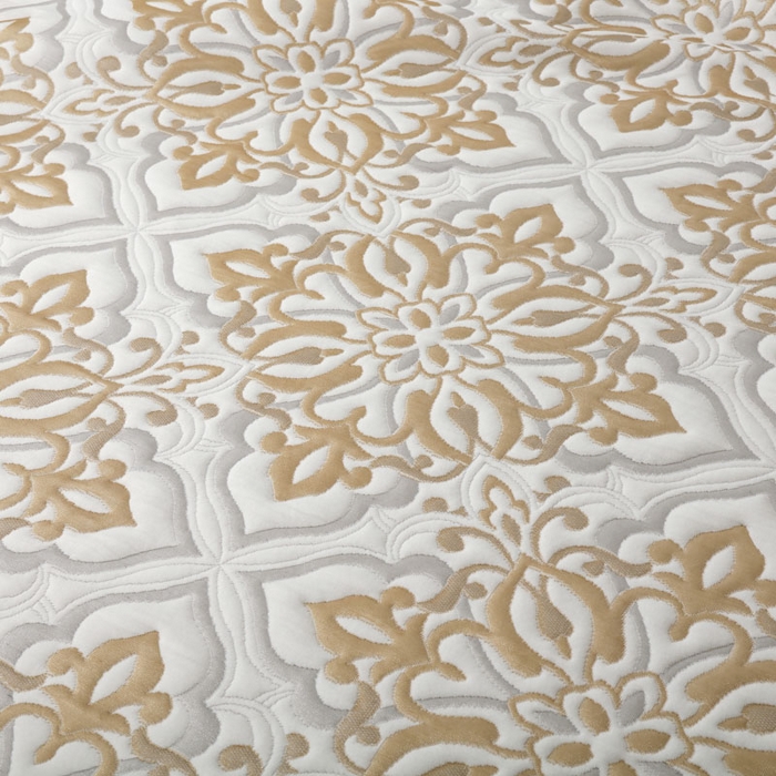 91家纺网 家纺一手货源 找家纺 典曼家纺 2025新款北欧风针织棉床盖三件套床盖 塞洛华庭