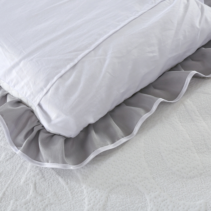 91家纺网 家纺一手货源 找家纺 典曼家纺 2025新款北欧风针织棉床盖三件套床盖 馨香迷恋