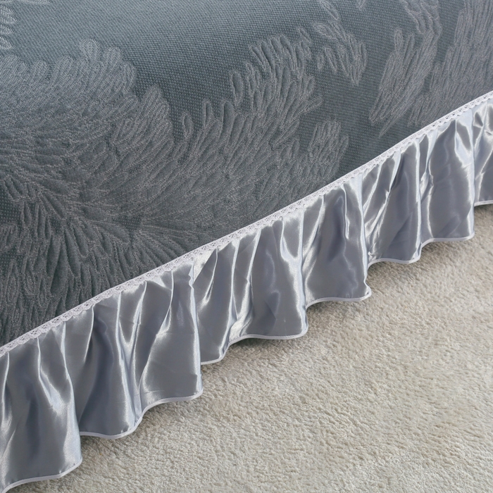 91家纺网 家纺一手货源 找家纺 典曼家纺 2025新款北欧风针织棉床盖三件套床盖 欧式风情