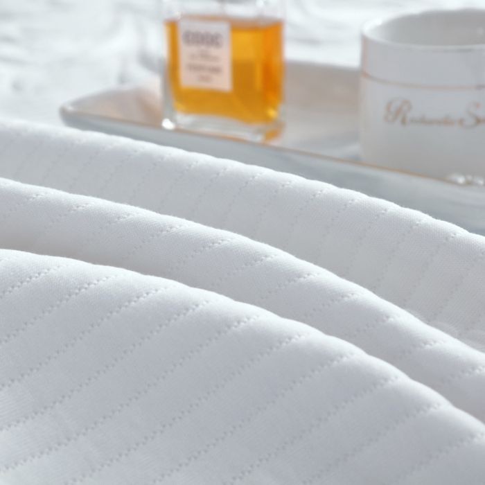 91家纺网 家纺一手货源 找家纺 典曼家纺 2025新款北欧风针织棉床盖三件套床盖 香格里拉