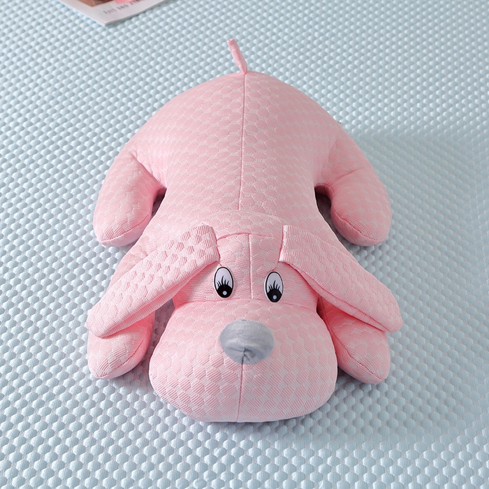 91家纺网 家纺一手货源 找家纺 （总）糖果枕芯 2024新款凉感冰豆豆趴趴狗玩偶公仔儿童玩具礼品直播赠品